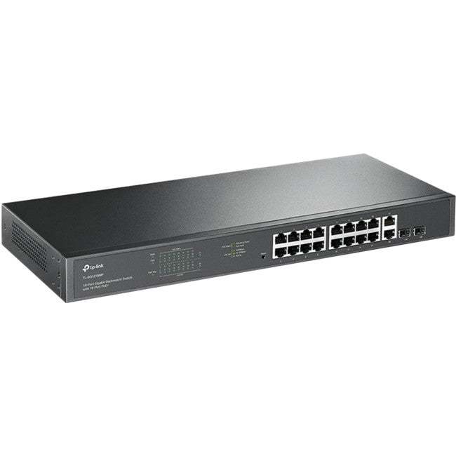 TLSG1218MP 18 PORT GIGA POE+ SWITCH 2 SFP PORT TP-LINK TL-SG1218MP