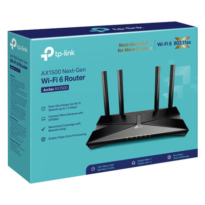 AX1500 ARCHER AX1500 WIFI6 ROUTER TP-LINK ARCHER AX1500