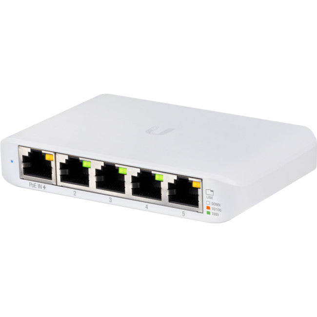USW-FLEX-MINI UNIFI 5 PORT GIGA SWITCH L2 POWERED BY POE AND USB-C UBIQUITI USW-FLEX-MINI
