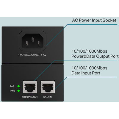 POE170S POE++ LINE INJECTOR TP-LINK 09051837