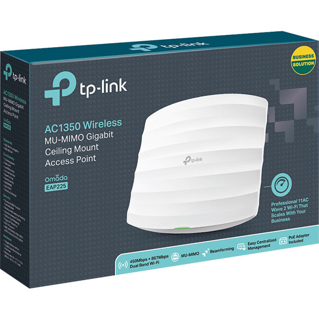 EAP225 AC1350 CEILING MOUNT GIGA AP MU-MIMO TP-LINK EAP225
