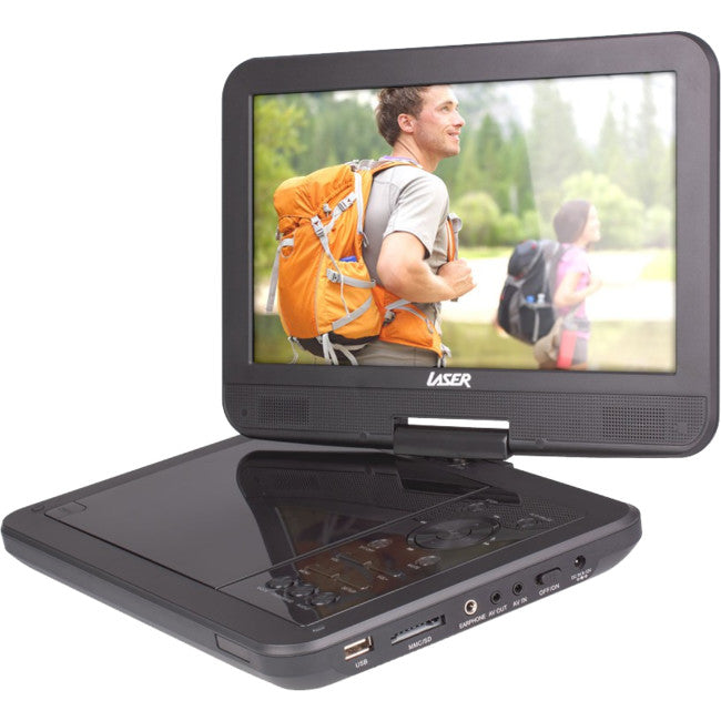 PT10D - 10" PORTABLE DVD PLAYER - USB LASER - LASER