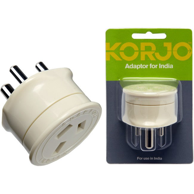 KAIN AUST. TO INDIA TRAVEL ADAPTOR FOR AUSTRALIA 240V PLUG- FIT26 KORJO KAIN