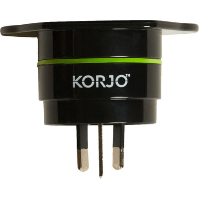 AA08 INDIA & SOUTH AFRICA ADAPTOR ADAPTS TO AUSTRALIAN - FIT46 KORJO AA08-