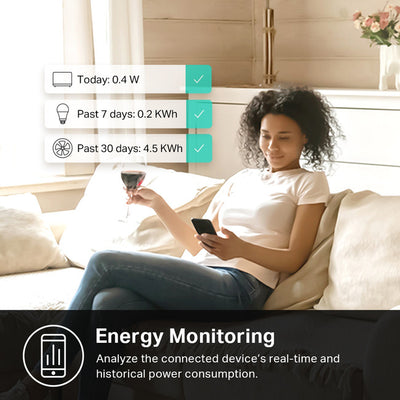 KP115 WIFI PLUG WITH ENERGY MONITOR KASA TP-LINK KP115