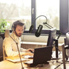 Microphone Pop Filter Mic Wind Screen Mask Shield for Recording Studio Double Layer