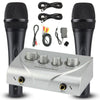 Bluetooth Mixer Mic & Sound Bar Package Karaoke System 2 x Microphone Echo