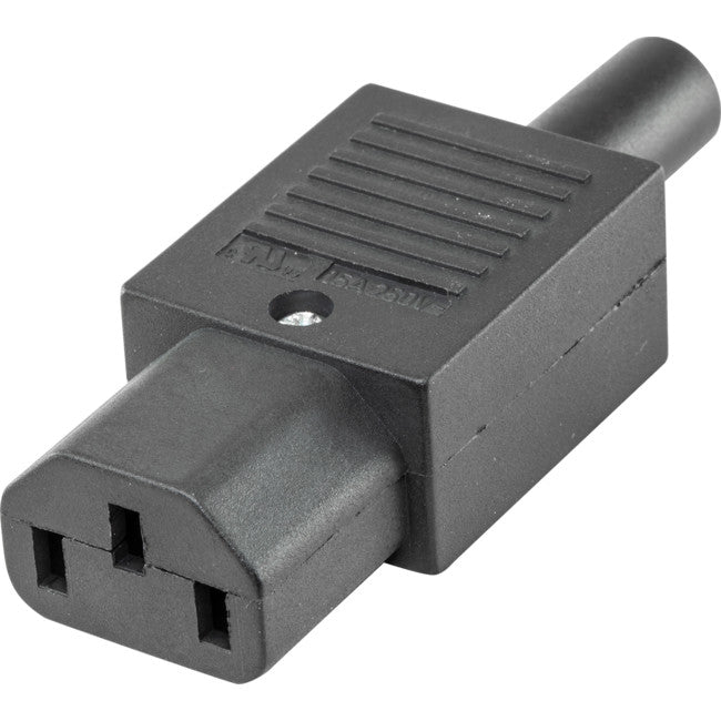 PS4006 3PIN INLINE IEC MAINS SOCKET IEC320 240V LINE SOCKET SOANAR PS4006