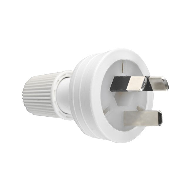 CD100LWE 3 PIN PVC PLUG TOP WHITE HPM CD100LWE