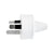 DIY2408BW 3PIN MAINS FIG8 PLUG TOP WHITE 2 CORE FLEX TE DIY240/8/WHI