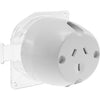 PDL51M/B SURFACE  MOUNT SOCKET WHITE 250V 10A 3 PIN CLIPSAL CLIPSAL PDL51M/B