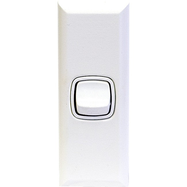 CDXLA770/1WEWE ARCHITRAVE LIGHT SWTCH HPM WHITE HPM CDXLA770/1WEWE
