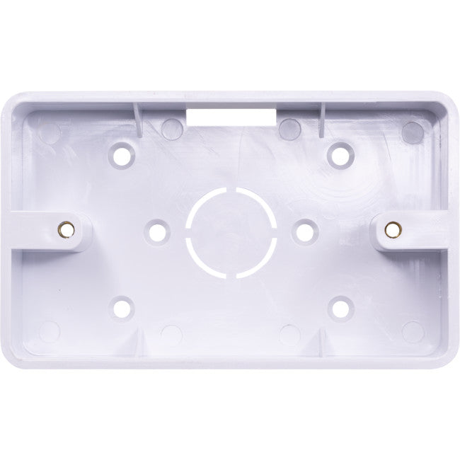 BP34 BACK BOX FOR WALL PLATE 34MM DEPTH 120MM X 74MM X 34MM PRO2 OL-US-0005