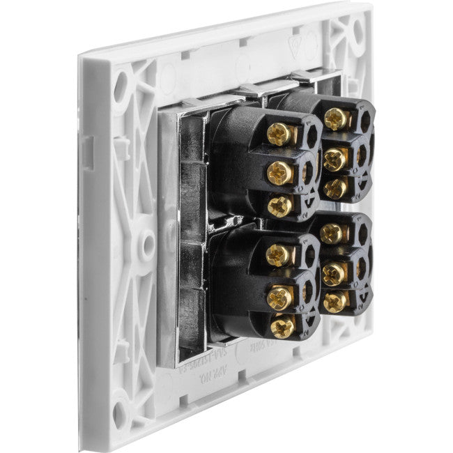 ASW4 ACRYLIC 4 GANG SWITCH PLATE 4 GANG POWER SWITCH 2 WAY DOSS LY77GSW4