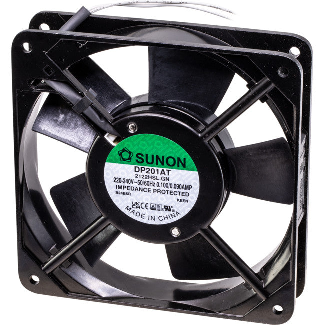 AC12025240 - 240V AC 120MM SLIMLINE FAN - SLEEVE BEARING - SUNON