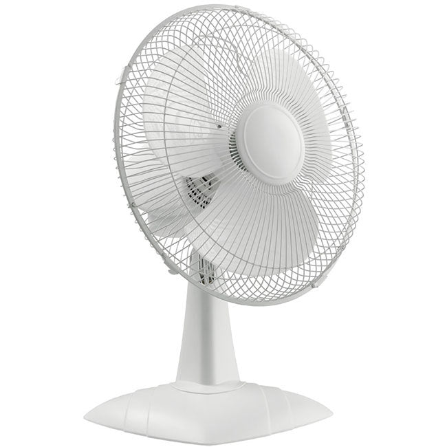 HHDF30S 30CM OSCILLATING DESK FAN WHITE DESKTOP FAN HELLER HHDF30S