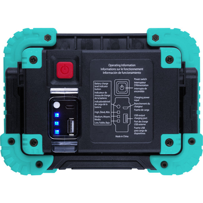 XTP013 10W RUGGED COB RECHARGEABLE FLOODLIGHT-LITHIUM ION BATTERY TOMCAT XTP013