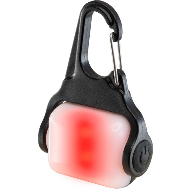 PCLED11 2 MODE CARABINER LIGHT WHITE & RED LIGHT PCLED11