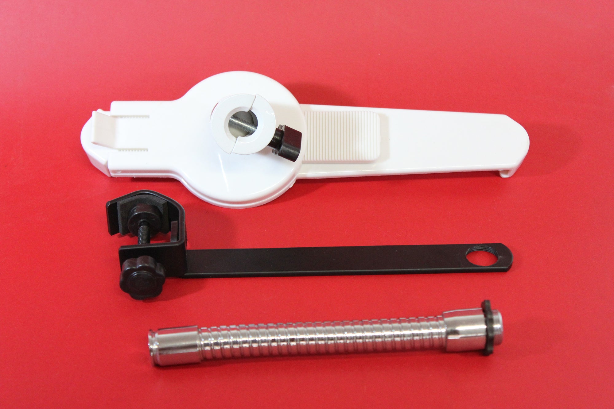 Universal Tablet Holder For Microphone and Music Stand Clamp On Metal Gooseneck Suits iPad or Android