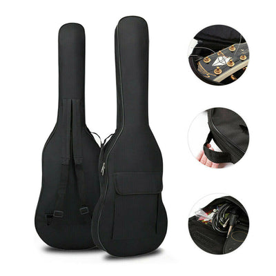 Electric Guitar Padded Bag Water Resistant with optional Free Guitar Cable or 2 Picks