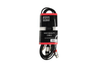 Event Lighting 2XLRF2RCA3EL - 3m 2x XLR 3 Pin Female to 2x RCA Male Signal Lead - Red and Black Ring