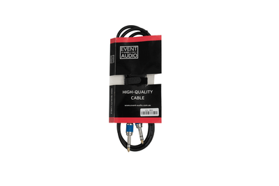 Event Lighting JJ1.5BAL - 1.5m Jack TRS Male to Jack TRS Male Signal Lead - Blue Ring
