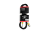 Event Lighting XLRMJ3BALEL - 3m XLR 3 Pin Male to Jack Male Signal Lead - Yellow Ring