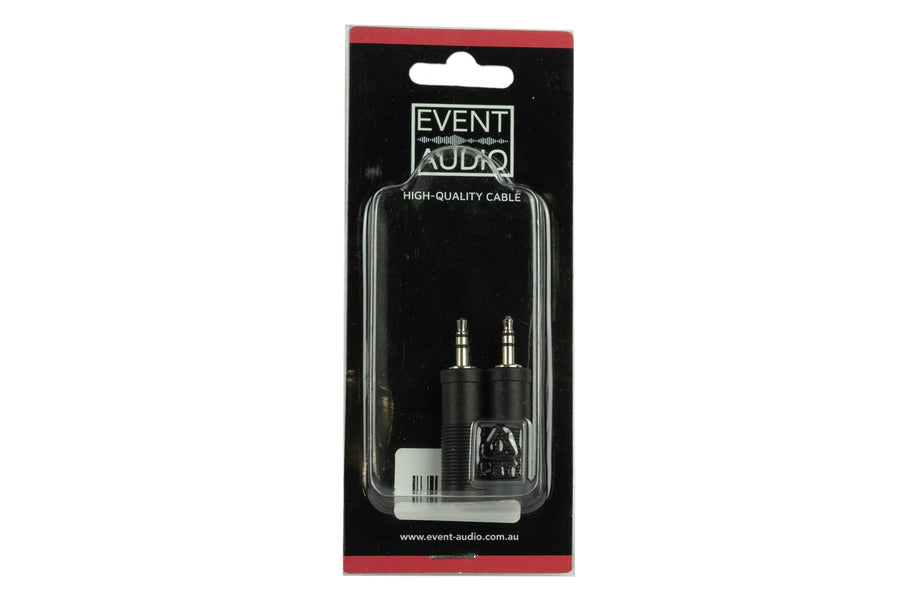 Event Lighting MJJFEL - Pair of Mini Jack TRS Male to Jack Female Adaptors