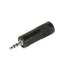 Adapter 3.5mm Male Stereo Jack to 6.35mm 1/4" Female Socket Hifi Headphones Jack Converter