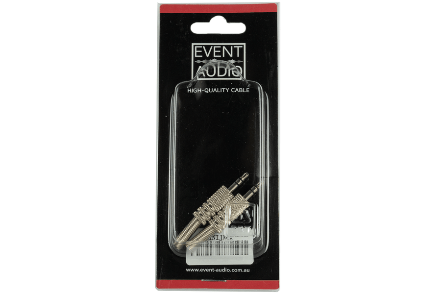 Event Lighting MINIJACKEL - Pair of Mini Jack TRS Male Plugs