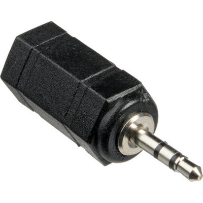 2.5mm Stereo Male Jack to 3.5mm Stereo Female Socket Adapter