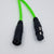 Green XLR Cable Male Female Jack 3-Pin Balanced Microphone Mic Lead