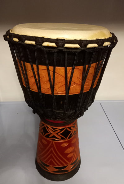Wooden Drum Djembe Bongo Hand Drum Percussion 12 inch