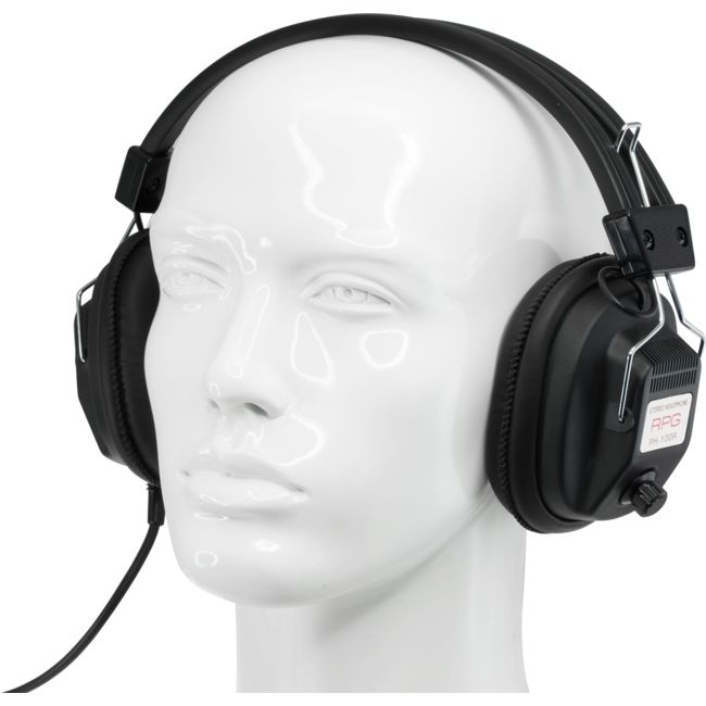 PH100R BASIC HEADPHONE WITH VOLUME CONTROL 6.3MM PLUG RPG RPG PH100R