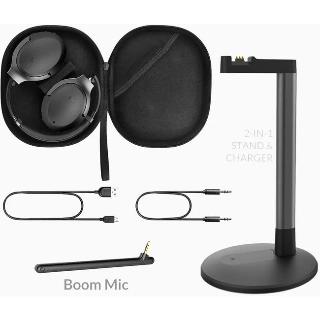 AS90TA BLUETOOTH OVER EAR HEADPHONE ARIA ME APTX ANC AVANTREE BTHS-AS90TA-BLK