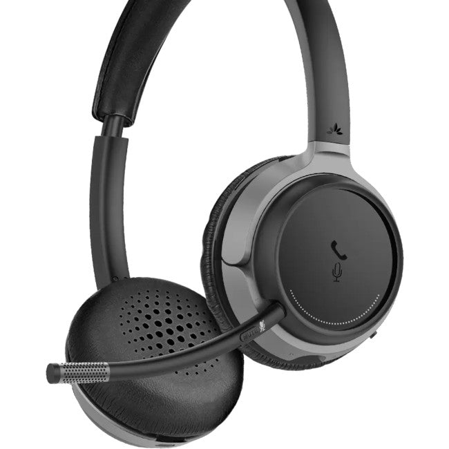 AH6 BLUETOOTH OVER EAR HEADPHONE ALTO CLAIR BOOM MIC APTX STAND AVANTREE BTHS-AH6-TTN