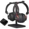 HT41899 DUAL WIRELESS HEADPHONESFOR TV W/ TRANSMITTER STAND AVANTREE BTHT-41899-BLK