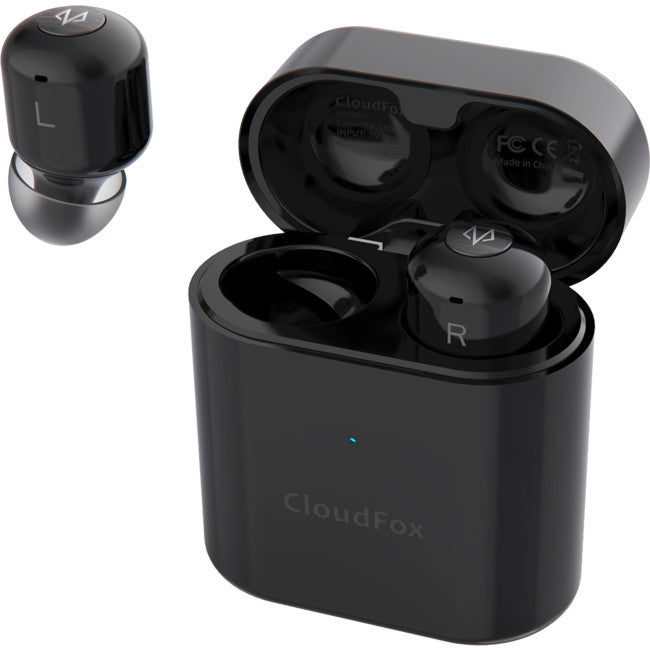 S21BLK TRUE WIRELESS EARBUDS HIPPODS CLOUDFOX TWS BLACK CLOUD FOX S21