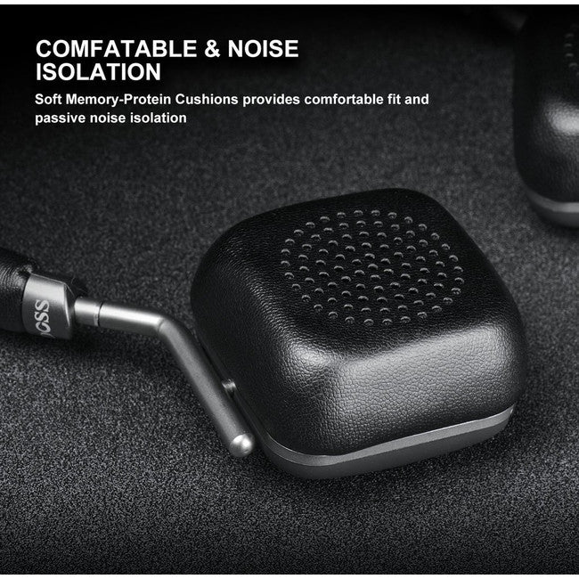 BE3 BLUETOOTH WIRELESS HEADPHONE APTX BUILT IN MIC ON EAR WIRED DOSS S15