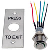 DE02 PRESS TO EXIT BUTTON NIDAC NIDAC WES1611