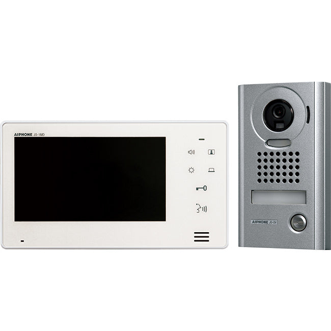 JOS1V 7" COLOUR VIDEO INTERCOM KIT WITH JO1MD, JODV & P/S AIPHONE JO-S1V