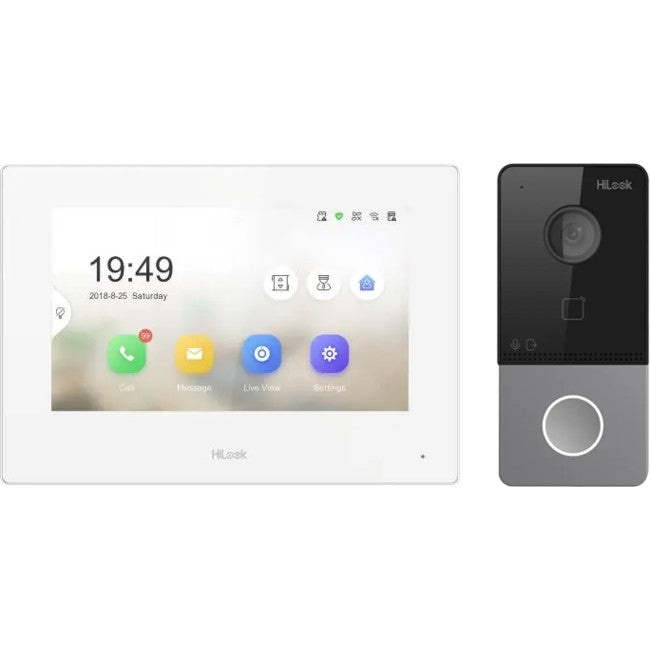 KIT-IP1 7 INCH IP VIDEO INTERCOM KIT HILOOK 21810815