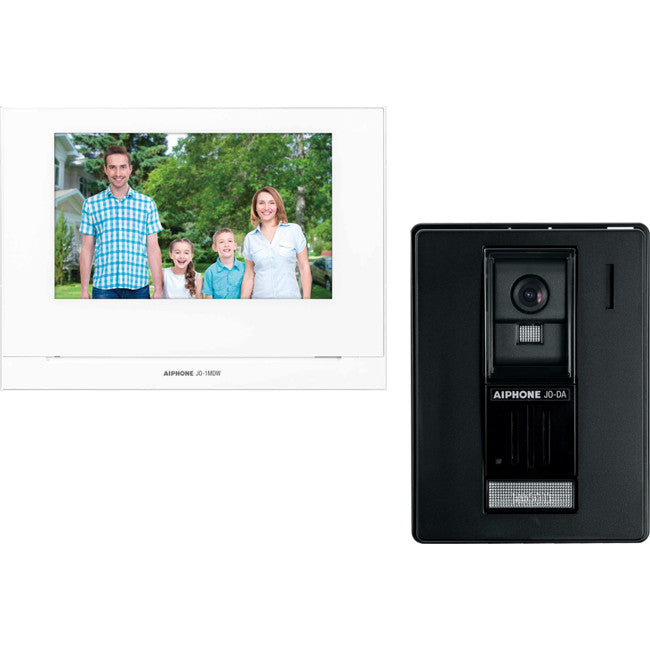 JOS1AW 7" WIRELESS VIDEO INTERCOM KIT WITH JO1MDW, JODA & P/S AIPHONE JOS1AW