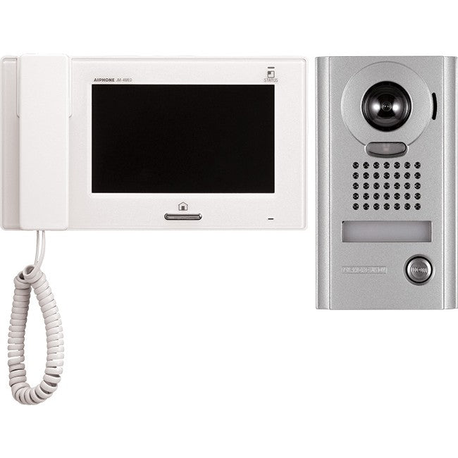JPS4AEDV 7" VIDEO INTERCOM KIT WITH JP4MED, JPDV & 24V P/S AIPHONE JPS-4AEDV
