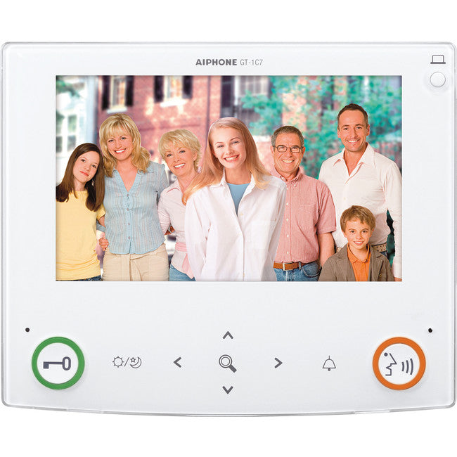 GT1C7 7" COLOUR VIDEO TENANT STATION FOR GT APARTMENT SERIES AIPHONE GT-1C7