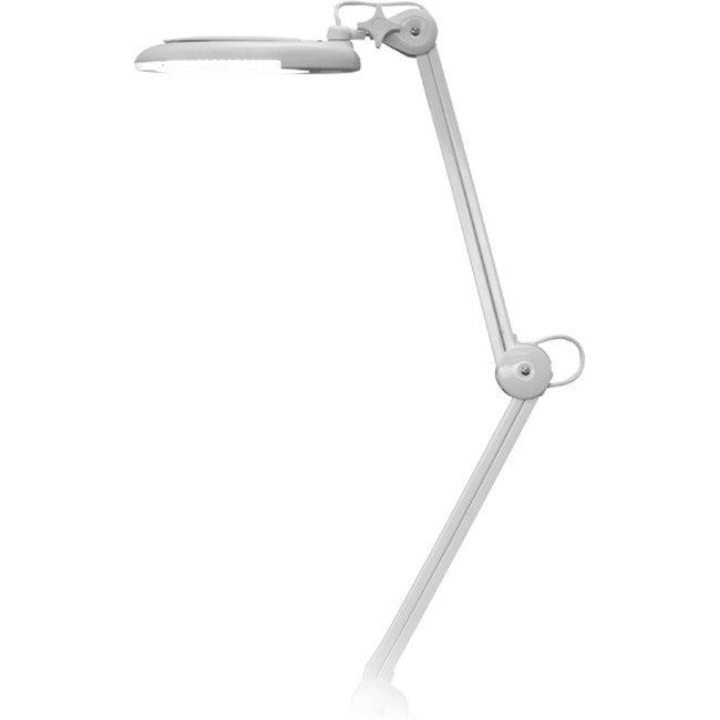 MLED140 MAGNIFIER LAMP 5D DIOPTER 56 LEDS 6W GLASS LENS W/ CLAMP DOSS ZD-140A