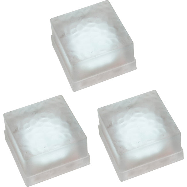 EX8031K - 3PK 1.8W SQUARE BRICK LIGHT - 10M CABLE AND 10VA DRIVER - CROMPTON