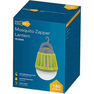 YS5544 MOSI ZAPPER WITH LED LANTERN 180 LUMEN MOSQUITO TECHLIGHT YS5544