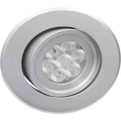 KLED14FS 14W  SILVER LED DOWNLIGHT KIT WARM WHITE 2700K CROMPTON 25330017