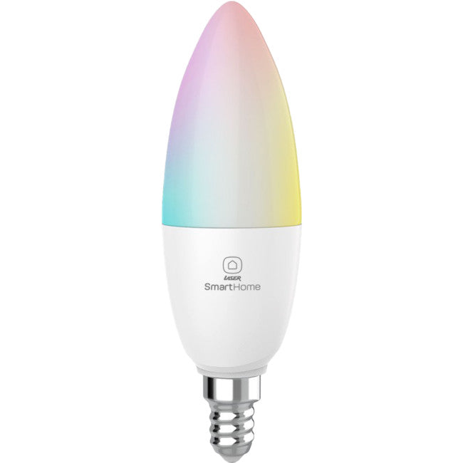 SHE14RGB LASER 5W E14 SMART GLOBE RGB ALEXA GOOGLE HOME 460LM LASER LSH-E14RGB5W